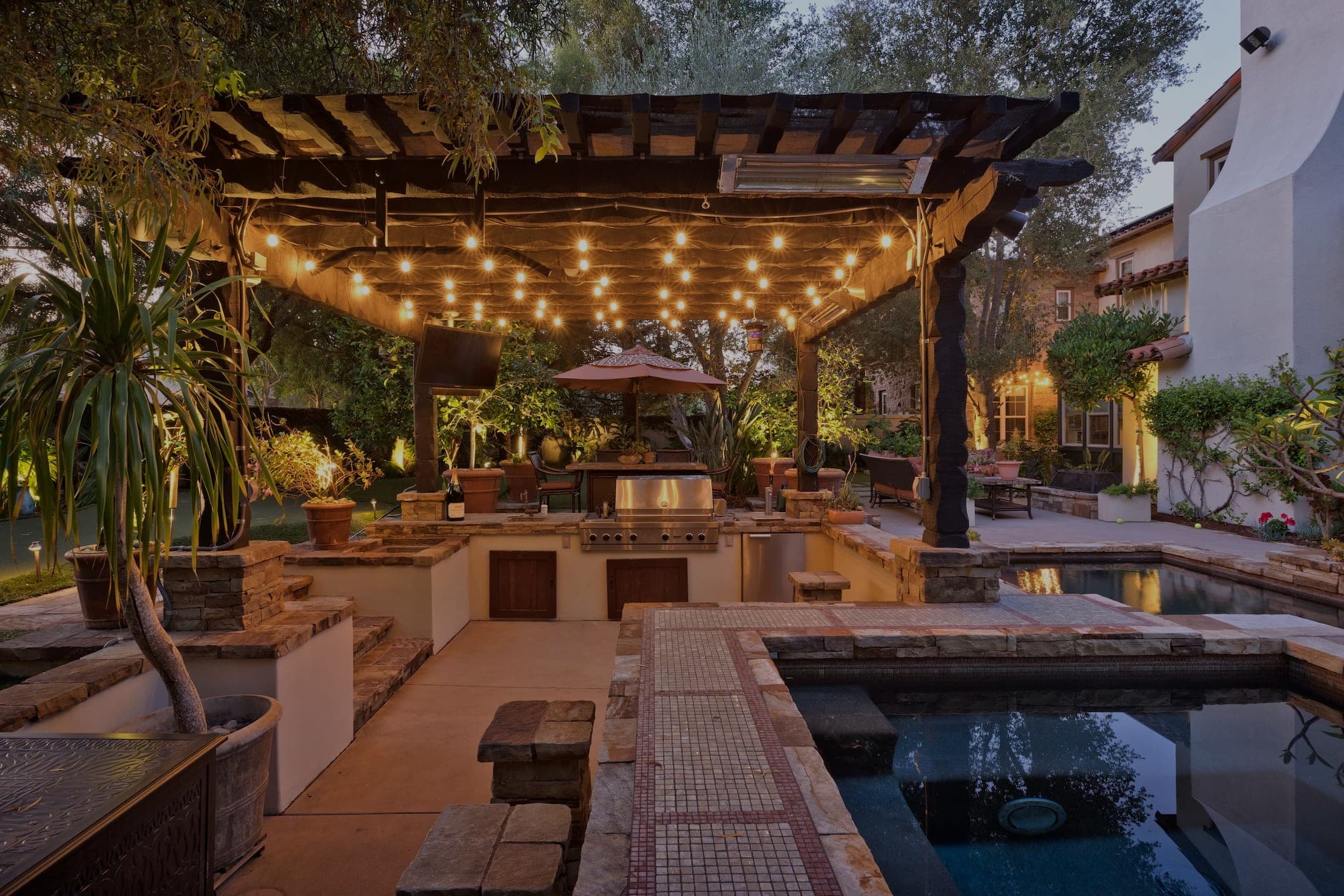 Luxury home exterior